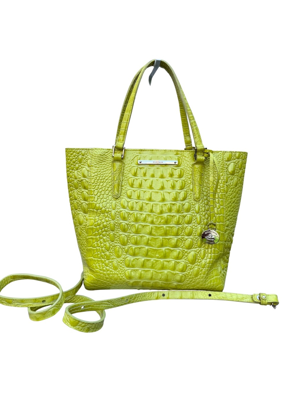 Brahmin Mini Asher Lime Melbourne Shoulder Crossbody Bag